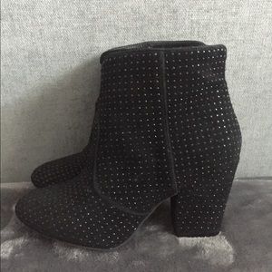 Cute black booties